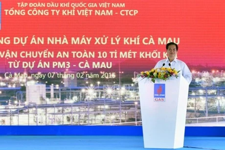 Prime Minister Nguyen Tan Dung at the event. (Photo: VGP)